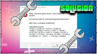 SOLUCION ERROR Fatal: Unknown Game Version Check for Update SCRIPTHOOK GTA V 2023 EPIC GAMES | STEAM
