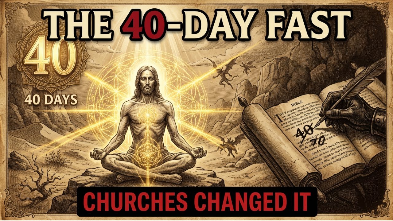 The 40-Day Fast Jesus Actually Did — Churches Changed It (Original Monad Reset)