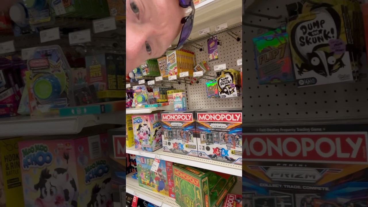 NBA Monopoly Panini Prizm Booster Boxes $13.99 in store and online Target