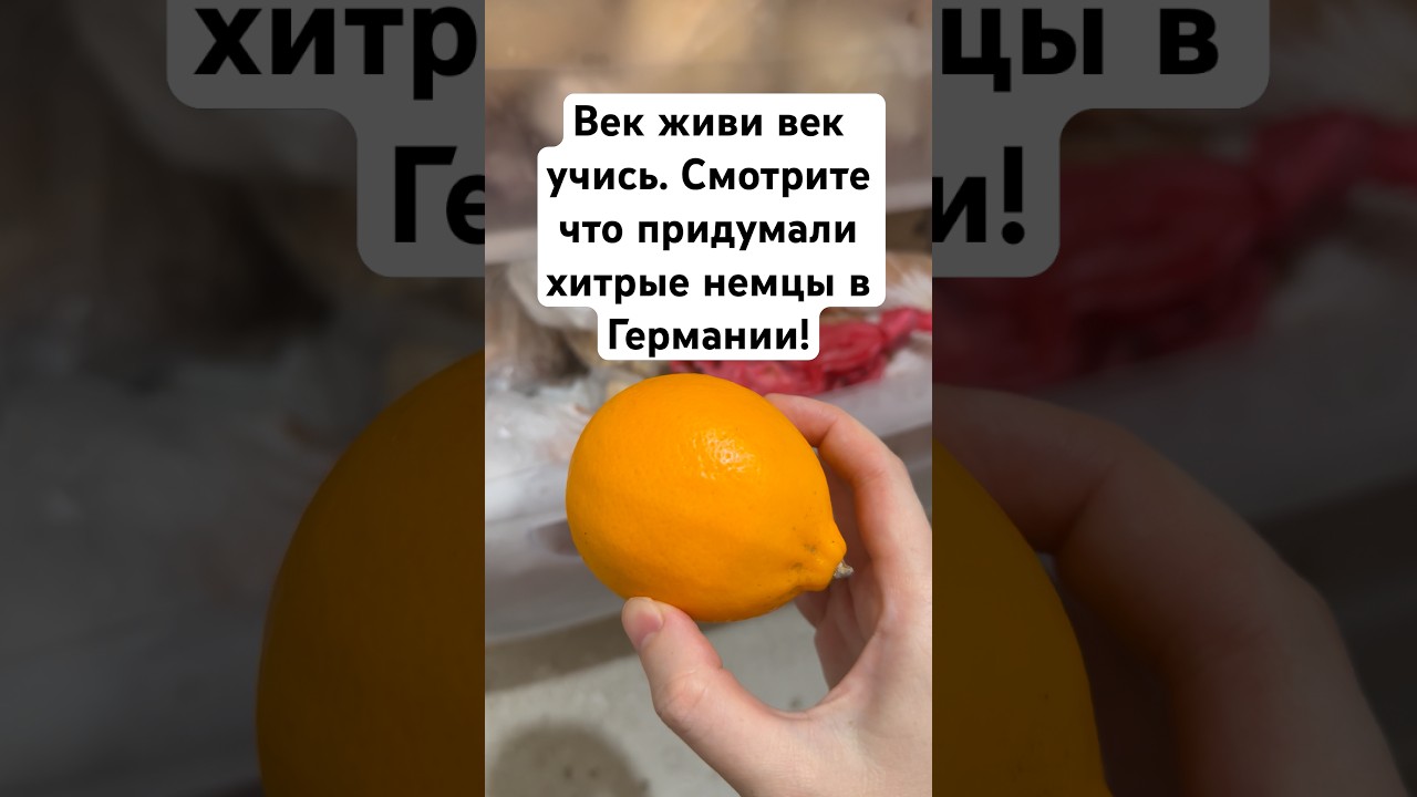 Век живи век учись. Смотрите что придумали хитрые немцы в Германии!