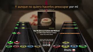 La Chica Que Nunca Conocí - Hoy No (live en el sótano del Wallace) (Clone Hero Chart)