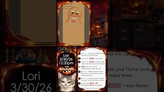 Lori-addicted to TikTok? 3/30/26 12:20pm