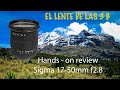 Sigma 17-50 mm EX DC OS HSM Review en español