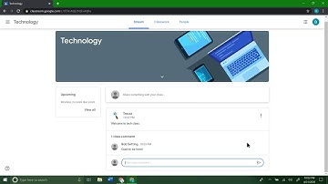 Google Classroom: part 1: How to set up a class, add students, and use the message board part one