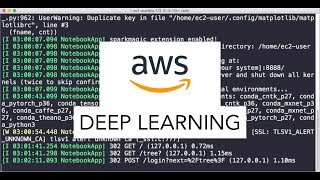 Deep learning on the cloud (AWS) | My setup