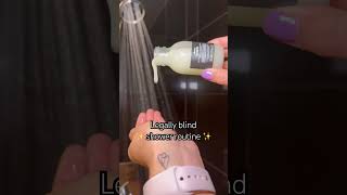 Legally blind shower routine - #visuallyimpaired #retinadetachment