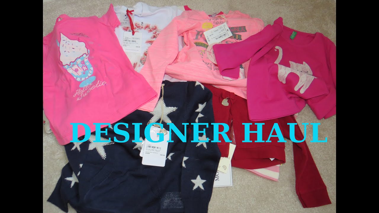 DESIGNER KIDS GIRL HAUL - Winter Sale Childsplay Clothing Burburry Chloe Moschino