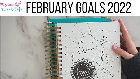 FEBRUARY GOALS + JAN. GOALS UPDATE 2022 | Makselife Goal Planning System