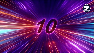 ⏳ HD #Countdown #intro  - #Numbers 10 to 1  計時器 ⏱ Conto alla rovescia da 10 a 1