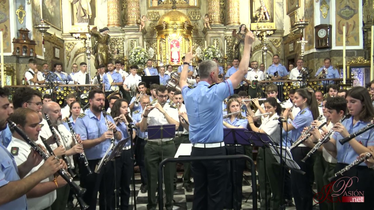 'Reina del Carmelo' | BM Cruz Roja y BM Agripino Lozano | Concierto Santo Ángel | 4K | 2024