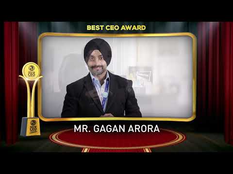 Mr. Gagan Arora, Founder & CEO - Vertex Group has been awarded as the Best CEO for the FIFTH time. - video from Vertex Global Services