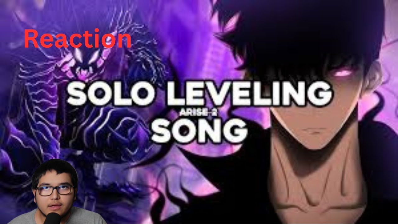 Erste reaction (Krank)/Solo Leveling Song! SUNG JIN-WOO SONG | 