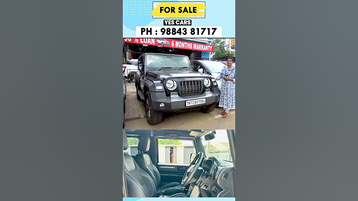 Mahindra Thar for Sale