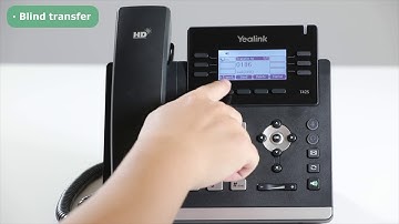 Yealink T42S: Call Transfer
