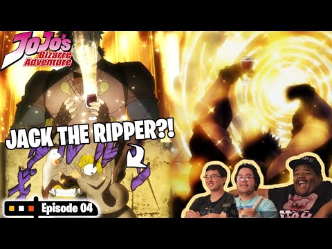 Jonathan KILLS Jack the Ripper! - JoJo's Bizarre Adventure Part 1 Episode 4 REACTION
