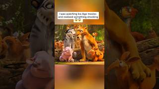 The Hidden Ice Age Theory Almost Everyone Missed😳😳 #shorts #iceage #disney  #eastereggs #animation