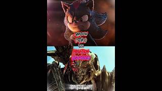 Megatron (Bayverse) vs Shadow (STH3) |#transformersthelastknight #sonicthehedgehog3 #transformers