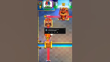 can rune giant + dart goblin 3 crown 👑 #clashroyale