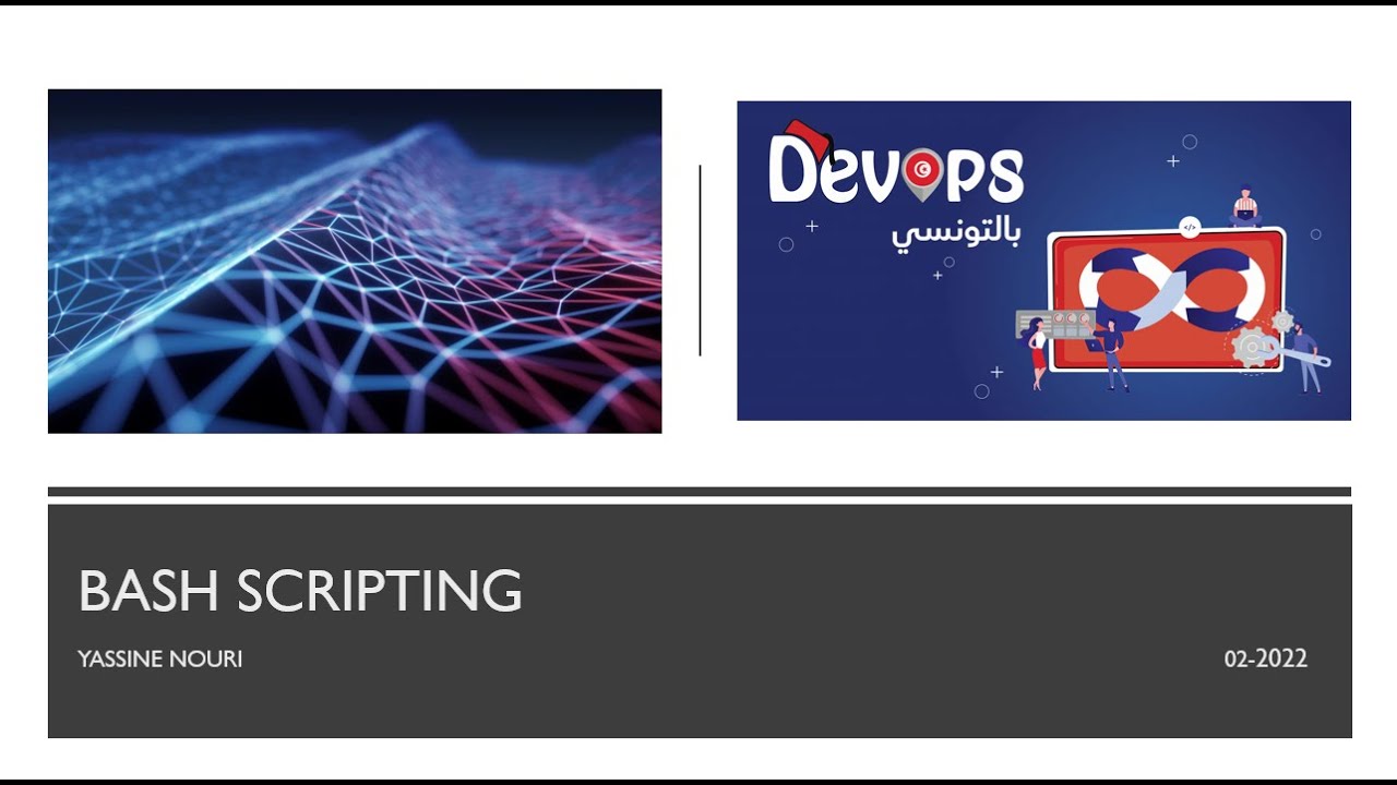 Bash Scripting Devops Bettounsi - YouTube