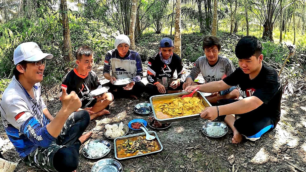 MANCING SEBENTAR LANGSUNG MASAK INI DI HUTAN