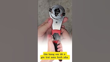 Cờ lê điều chỉnh, Cờ lê bánh cóc cầm tay, Dụng cụ cờ lê, Thích hợp cho cờ lê 6-22mm, #shorts #tools