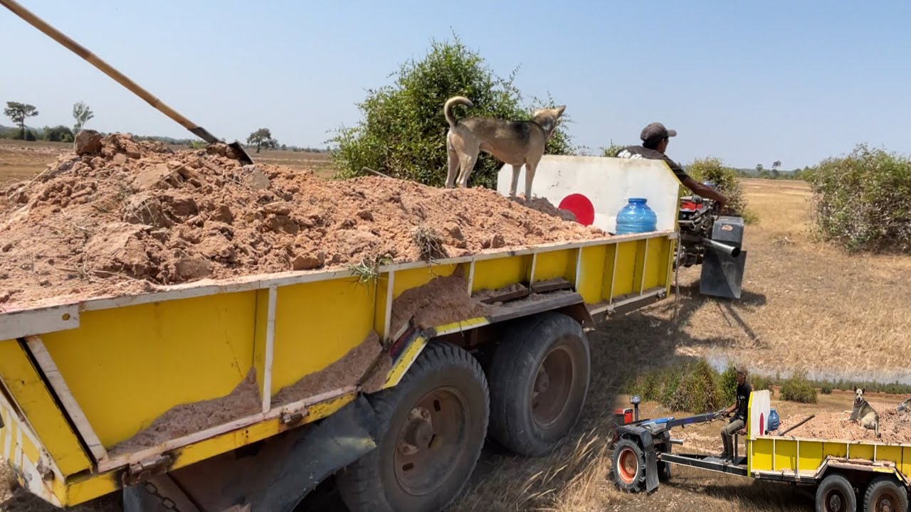 Tractor Kubota ZT 155 DI over loading 