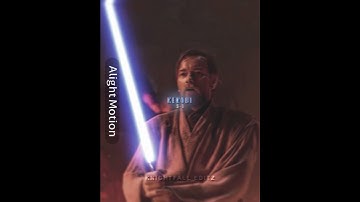 Knightfall Vader vs MF Kenobi #starwars #edit #fypシ゚ #alightmotion