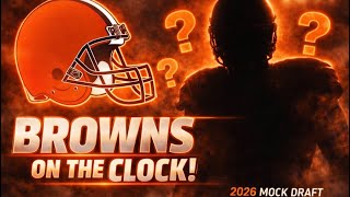 THIS Is How the Browns Should Draft 👀 | 3-Round NFL Mock Draft 🟠🟤