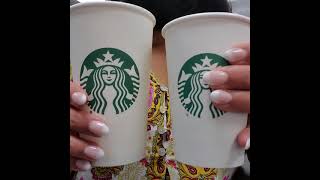 Starbucks tall vs. grande