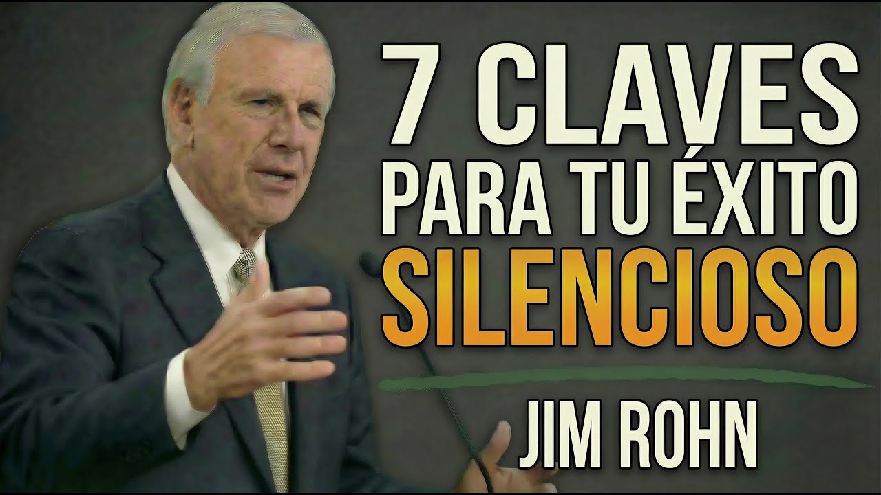 Desarrolla tu potencial en silencio con estas 7 maneras | Jim Rohn — Discurso Motivacional.
