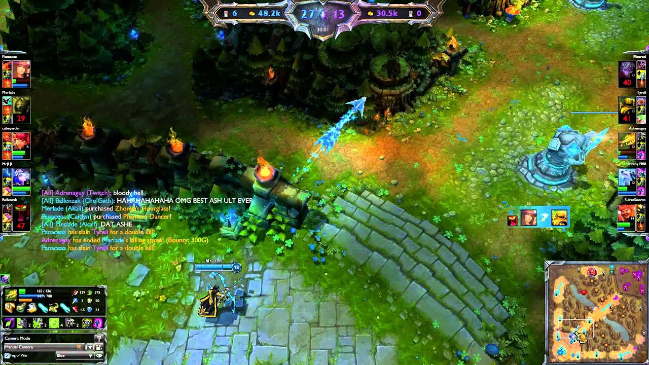 League Of Legends Insane Ashe Ult