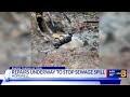 Hopewell sewage spill continues as crews wait for repair parts