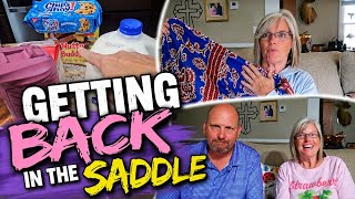 Getting Back In The Saddle ~ What I Bought On Vacation, Groceries, Couch Time & More!