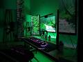 All green #dayinthelife #tech #softwareengineer #coding #gaming #softwaredeveloper #gamingsetup