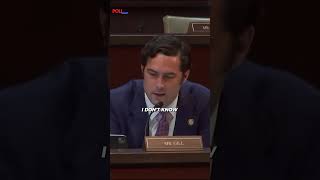 Brandon Gill ROASTS Witness With NO Opinion on Men in Women’s Locker Rooms #shorts #usa #uspolitics
