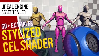 UE5 l Cel Shader VFX Pack: 60+ Examples with Stunning Stylized Effects! l Unreal Engine 5 (Trailer)