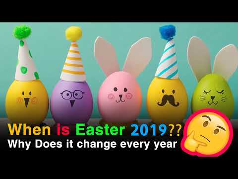 Video: When is Easter in 2019