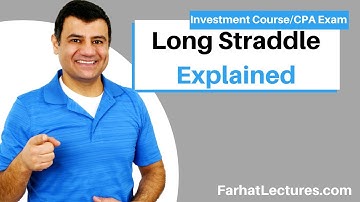 Long Straddle Strategy Simply Explained W/Example.  Essentials of Investments. CFA Exam