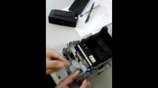 Replacing the Thermal Print Head of CITIZEN printer