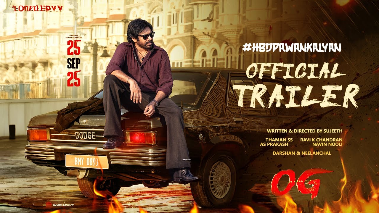 They Call Him "OG Release Trailer [ Telugu ] | Pawan Kalyan , Prabhas | Sujeeth | Thaman S