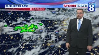 Tracking more heat for the weekend, isolated storm chance