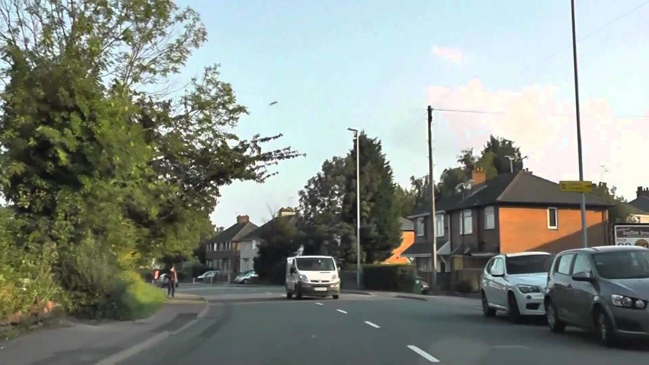 Driving On Bewdley Road North, Bewdley Road & Lombard Street, Stourport