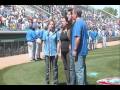 The Duttons Sing National Anthem at Cubs Game