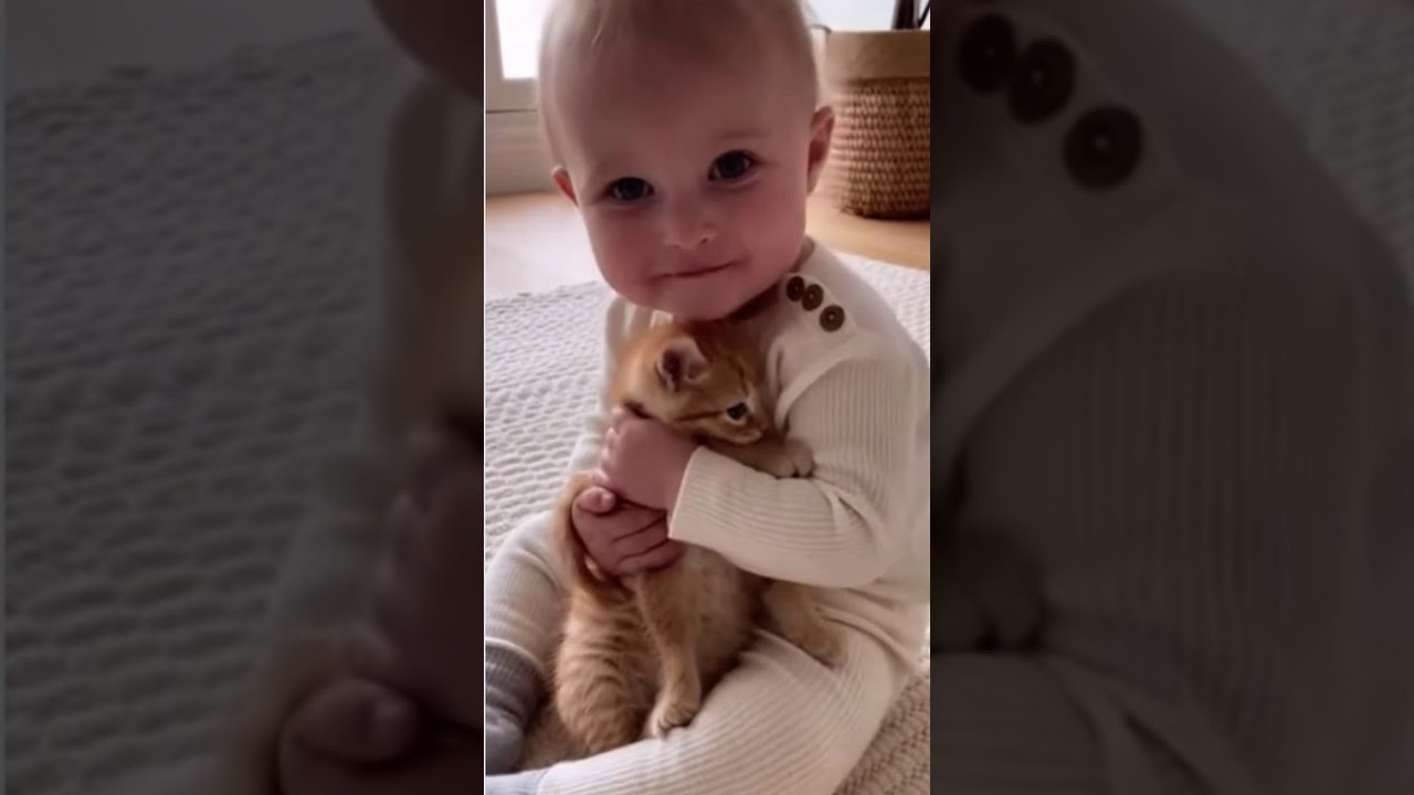 Babies and cats