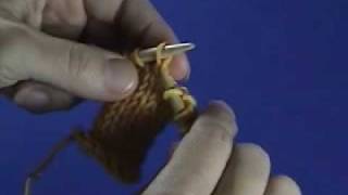 How to recognize a backwards knitting stitch