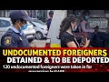 120 undocumented foreign Nationals were taken in for processing and deportation by SAPS in Mandeni