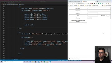 HTML Form - Part Two [ option and select tag-email,size,tel,date attribute input tag ]