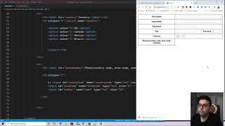 HTML Form - Part Two [ option and select tag-email,size,tel,date attribute input tag ] Wealth