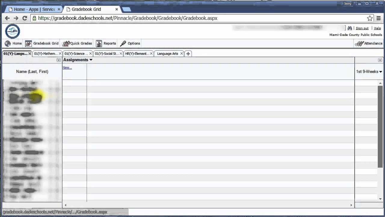 Tutorial Rename Subject Tabs in the Electronic Gradebook YouTube