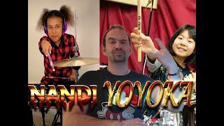Famous NANDI BUSHELL & YOYOKA DRUM COVERS (REACTION) SOAD, SLIPKNOT, MUSE  EXPLOSIVE!!! WOW Net Worth